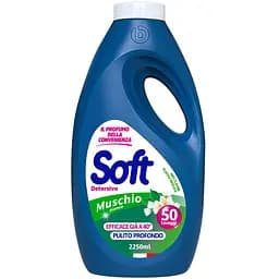 Гель для прання універсальний Soft Білий мускус 2.25 л