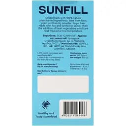 Хлібці Sunfill Морські 100 г (763591) - мініатюра 3