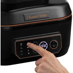 Мультипіч Russell Hobbs SatisFry Air&Grill 1745 Вт чорно-помаранчева (26520-56) - мініатюра 9