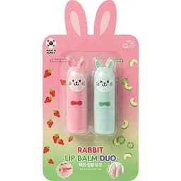 Бальзами для губ Quret Lip Balm Duo Strawberry & Apple 2 x 3.5 г