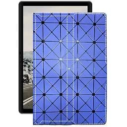 Чохол StatusCASE з екошкіри для планшету Sigma Tab A1015 Синій ромб