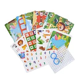 М'яка розвиваюча іграшка-книжечка "Busybook" Bambi YB-501-502-503-3 - мініатюра 2