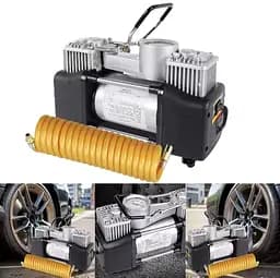 Двухпоршневий компресор 628-4X4, 12В 150 PSI - мініатюра 2