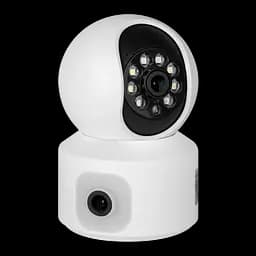 Камера бездротова поворотна GreenVision GV-186-GM-DIG40-10 PTZ 2MP + 2MP два об'єктиви (lp21379) - мініатюра 3