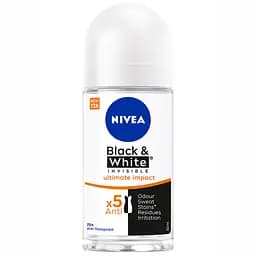 Дезодорант-антиперспірант Nivea Чорне і біле Невидимий Extra кульковий 50 мл
