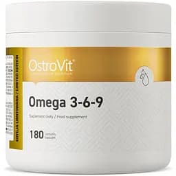 Жирні кислоти OstroVit Omega 3-6-9, 180 капсул 