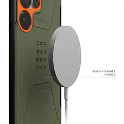 Чохол протиударний UAG Civilian MagSafe для Samsung Galaxy S25 Ultra (S938) Olive 214473117297 - мініатюра 2