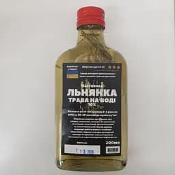 Водная настойка на траве льнянка 200 мл