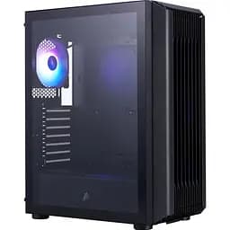 Корпус 1stPlayer H6-BK-4F7 Black [146445]