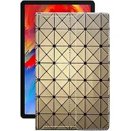 Чехол StatusCASE из экокожи для планшета Lenovo Pad Plus 2021 Золотой ромб