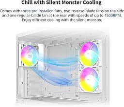 Корпус MONTECH XR WHITE (XR (W)) Без БП - мініатюра 9