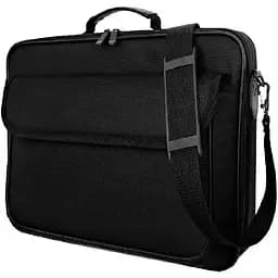 Сумка для ноутбука 14" 2E TopLoad Classic Black поліестер/нейлон 381 x 292 x 69 мм (2E-CBT6814BK)