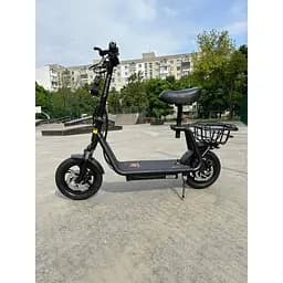 Електросамокат із сидінням Kugoo C1+ PLUS (1000W 18AH) Чорний - мініатюра 10