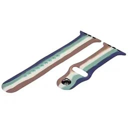 Силиконовый ремешок Rainbow для Apple Watch Sport Band 38/40 мм цвет 10 размер L