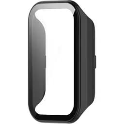 Чохол-накладка DK CDK Пластик Gloss Glass Full Cover для Xiaomi Mi Band 8 Active (015558) (black)