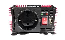 Інвертор Bottari Power-600 12В 220В 600W автомобільний - мініатюра 4