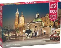 Пазлы CherryPazzi Рыночная площадь в Кракове, 1000 элементов, 50x70 см, 30004
