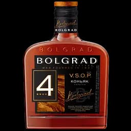 Бренді Bolgrad VSOP 4 зірки 40% 0.25 л