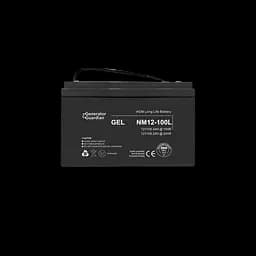 Гелевий акумулятор 12В 100А*год (1200 Вт*год) для UPS / ДБЖ, батарея Gel Generator Guardian 12V 100Ah