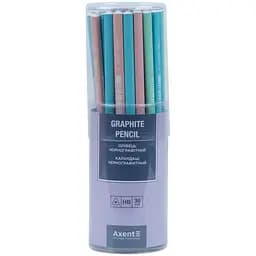 Набір олівців Axent Pastelini графітні НВ 36 шт. (9010/36-A) - мініатюра 2