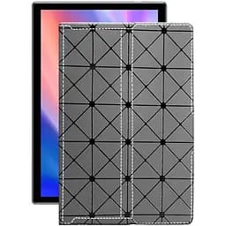 Чохол StatusCASE з екошкіри для планшету Teclast P10 HD Сірий ромб