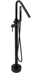 Смеситель для ванны Rea Aras black напольный REA-B2717 Черный матовый