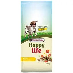 Сухий корм Happy life Adult with Chicken 15 кг хеппі лайф з куркою для собак усіх порід