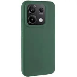 Чехол Silicone Cover Lakshmi (AAA) для Xiaomi Redmi Note 13 5G Зеленый / Cyprus Green