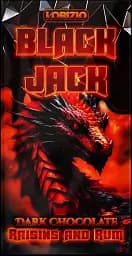 Шоколад Lorizio чорний з родзинками та ромом "BLACK JACK" 100 г