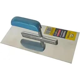 Гладилка Сталь з нержавіючої сталі 130х280 мм дерев'яна ручка (69955)