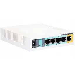 Маршрутизатор Mikrotik RB951Ui-2HnD, N300, 600MHz/128Mb, 5х100Мбіт, 1хUSB, 1000mW, PoE in, PoE out, - мініатюра 2