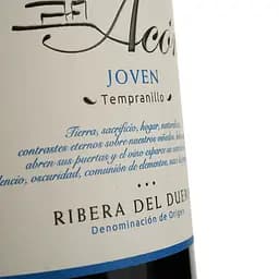 Вино Abadia de Acon Joven червоне, сухе, 14,5%, 0,75 л - мініатюра 3
