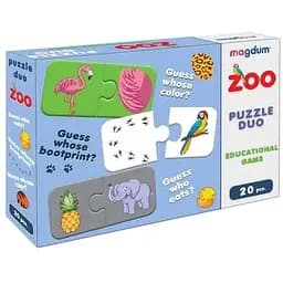 Гра настільна розвиваюча Magdum Парочки Зоопарк ME5032-11 EN (4820215153676)