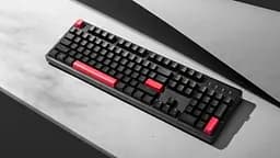 Клавіатура механічна X3 104Key, Keychron Red, USB-A, QMK/VIA, Hot-Swap, EN/UKR, RGB, чорний Lemokey teh0013912 - мініатюра 5