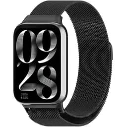 Ремінець DK CDK для Xiaomi Redmi Watch 5 Metal Milanese Loop Magnetic (017123) (black) - мініатюра 2