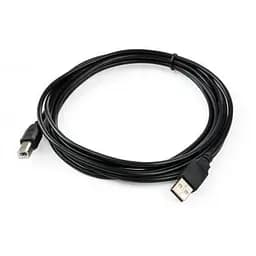 Кабель для принтера USB 2.0 AM/BM 3.0 m Vinga (VCPDCAMBM3.0BK) - мініатюра 2