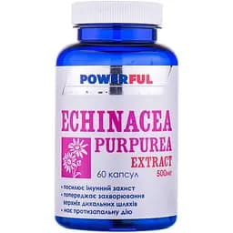 Екстракт ехінацеї пурпурової Powerful 500 мг 60 капсул