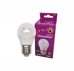 Светодиодная лампа SIRIUSSTAR 3305 G45 crystal 6W-4000K-E27