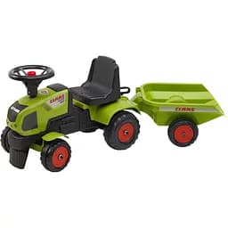 Толокар-трактор Falk Baby Claas Axos 310 з причепом (1012B)