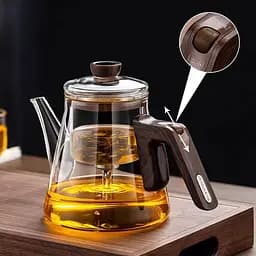 Чайник для заварювання TeaPot D-24C 800ml Transparent - мініатюра 5