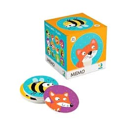 Настільна гра-мемо "Тварини" DoDo Toys 300145, 24 фішки із зображенням - мініатюра 2