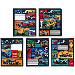 Набір зошитів Kite 12 арк., лін., софт тач + УФ лак, 25 шт. (HW26-234)