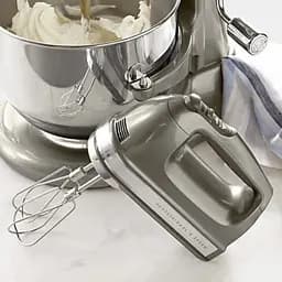Міксер KitchenAid 5KHM9212ECU ручний 9 швидкостей сріблястий - мініатюра 7