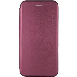 Чехол-книжка Epik кожаный Classy для Apple iPhone X/XS 5.8 Бордовый