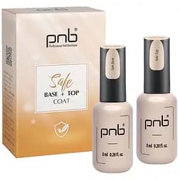 Набір безпечних покриттів База + Топ PNB Safe Base plus Top Coat Set 8 мл