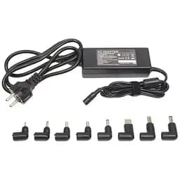 Універсальний зарядний пристрій PowerPlant 220V 15-20V 90W 6A (NA700028)