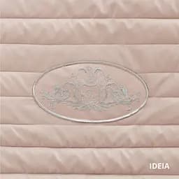 Двостороннє покривало Ideia Royal бежевий та сірий 240 х 220 см (8-34585 сірий/беж) - мініатюра 9