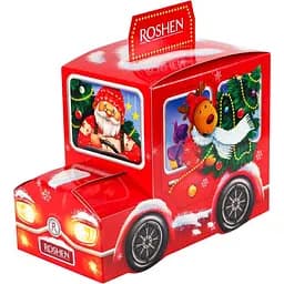 Новорічний подарунковий набір Roshen №3 Автомобіль Санти 338 г