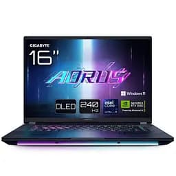 Ноутбук Gigabyte 16 AORUS MASTER BZH QHD OLED 240Гц/Intel ARL HX Ultra9/32GB/2TB SSD/NVIDIA RTX 5090 24GB/W11P/Black (AORUS_16BZHC6UAE65SP)