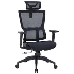 Крісло офісне Officepro Atlas OC630-B-B-B Black (OC630-B-B-B) - мініатюра 3